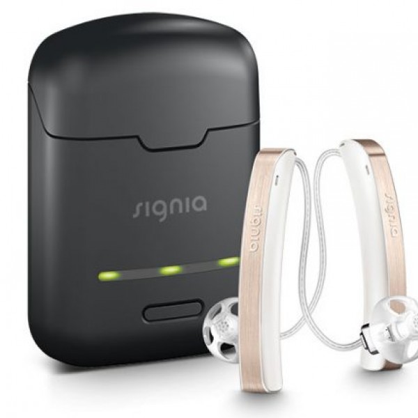 SIGNIA STYLETTO™: LE RIC RECHARGEABLE LE PLUS FIN